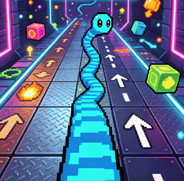 Pixel Trail Hungry Arcade Collection