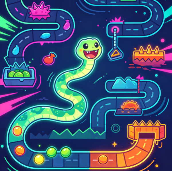 Hungry Path Creature Escape Journey