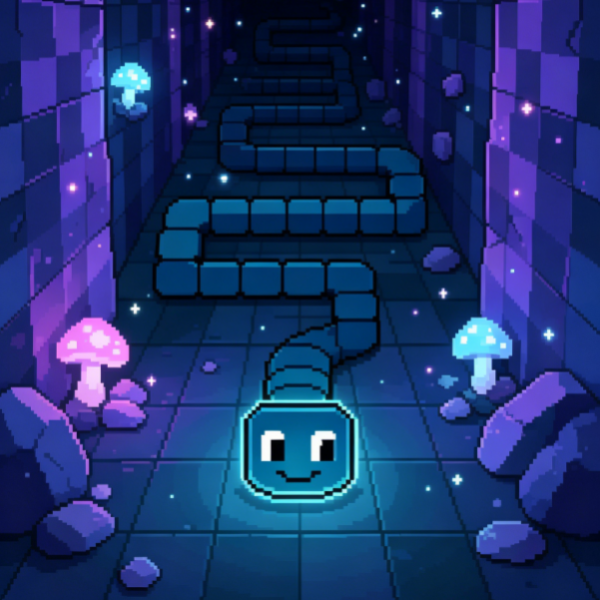 Shadow Tunnel Snake Navigation Challenge